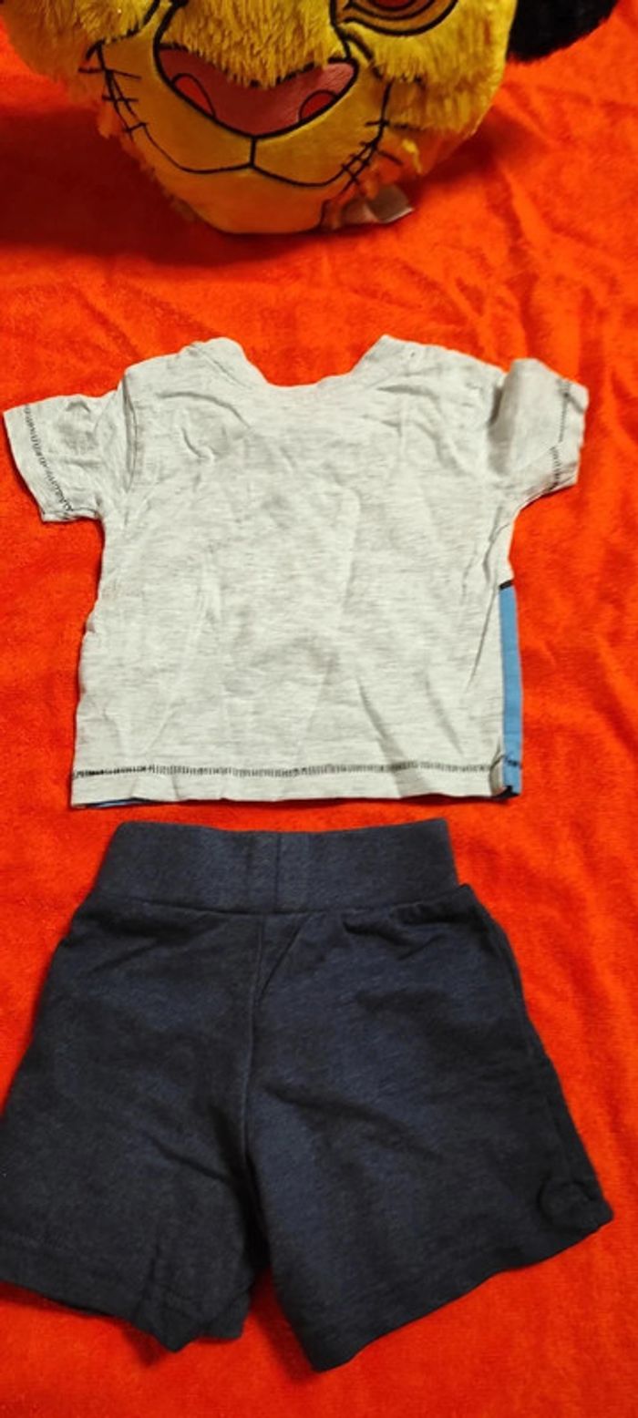 Short et t-shirt Génie d'Aladin 3-6 mois 68 mois - photo numéro 6