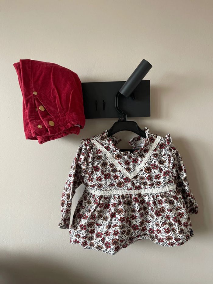 Ensemble neuf Lulu Castagnette taille 12 mois