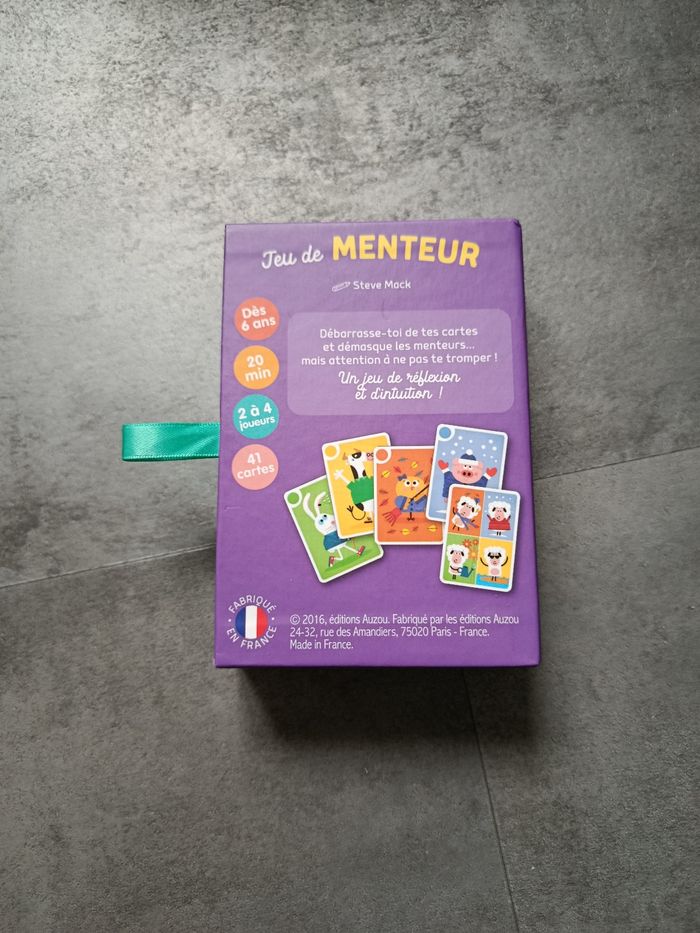 Jeu de menteur neuf - photo numéro 2