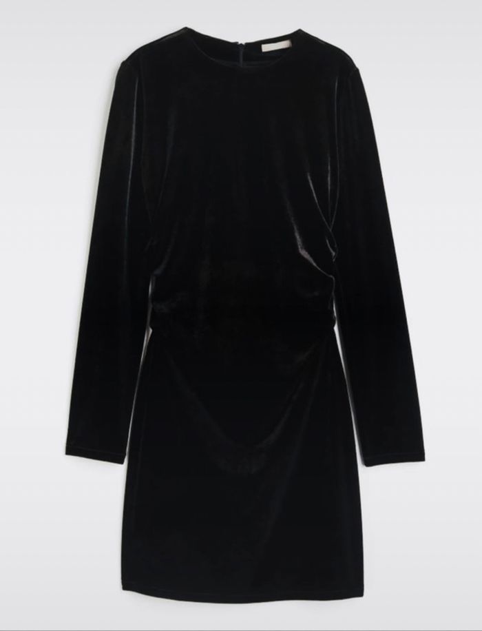 Robe ajusté en velour