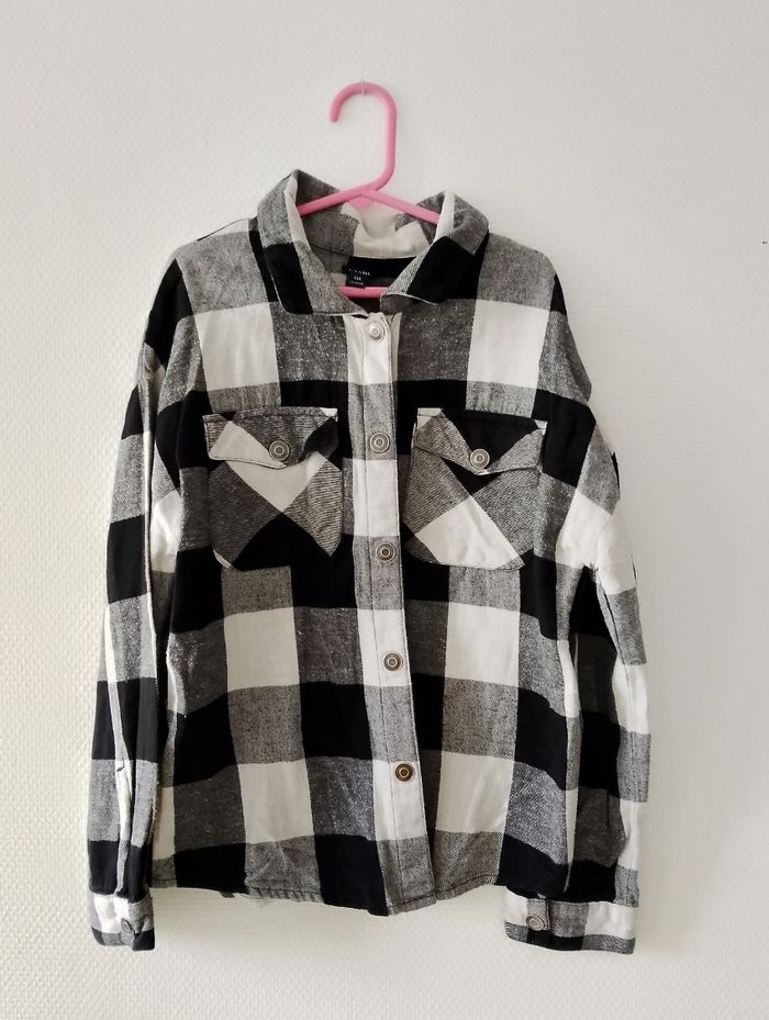 Chemise a carreaux Kiabi 10 ans - photo numéro 2