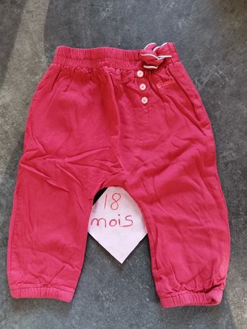 Pantalon rose 18 mois
