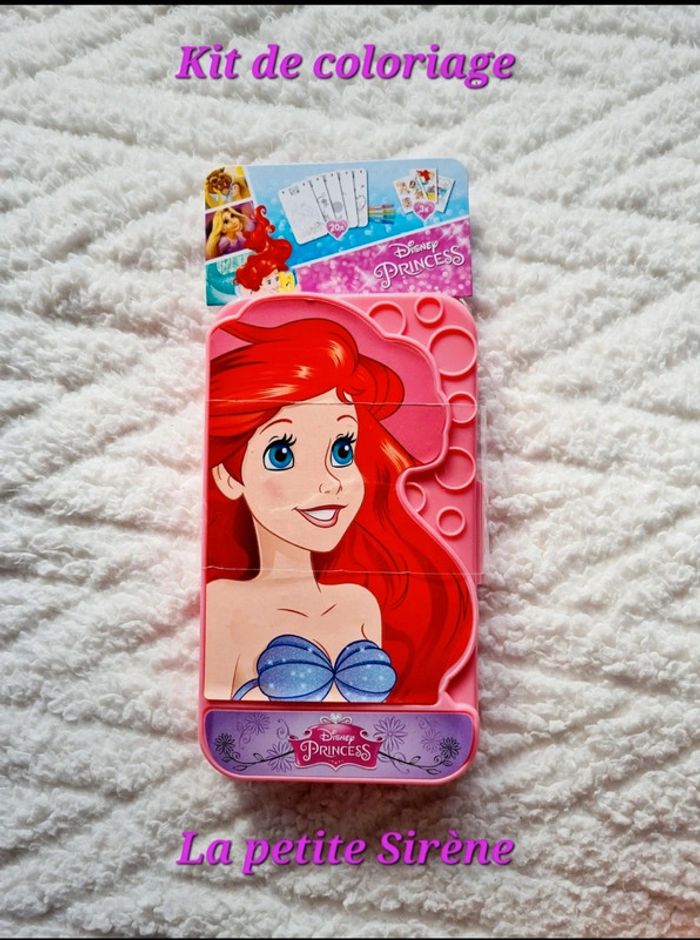 Ariel kit de coloriage Disney Princesse