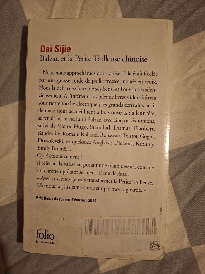 Livre Balzac et la Petite Tailleuse Chinoise - photo numéro 2