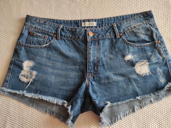 Short jean femme