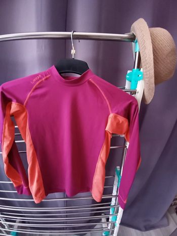 Tee manches longues oxylane fille 12 ans