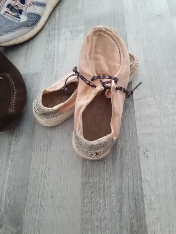 Lot de paire de chaussure basquette ballerine