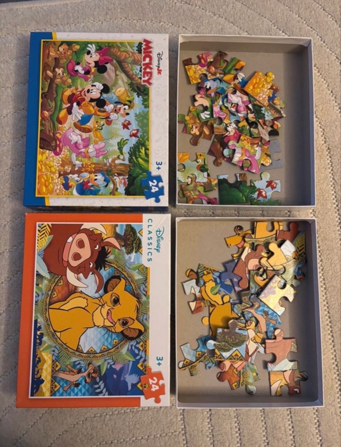 Lot de 2 puzzles 24 pièces 3+ - photo numéro 3