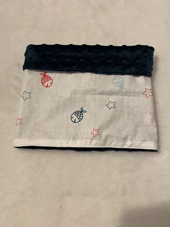 Snoods bleu marine poisson