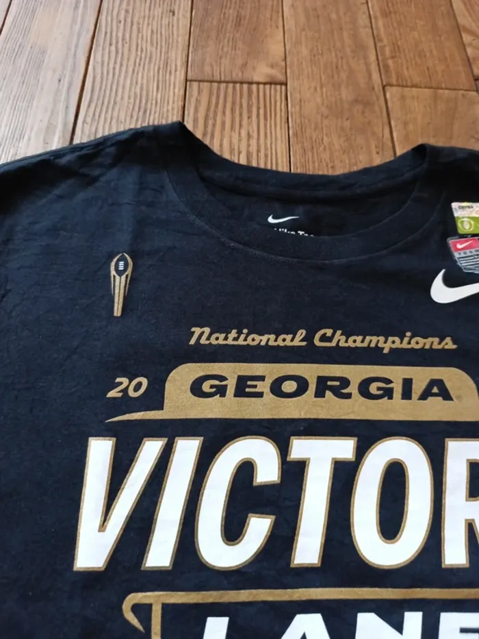 T-shirt Georgia bulldogs nike college football playoff 2021 - photo numéro 5