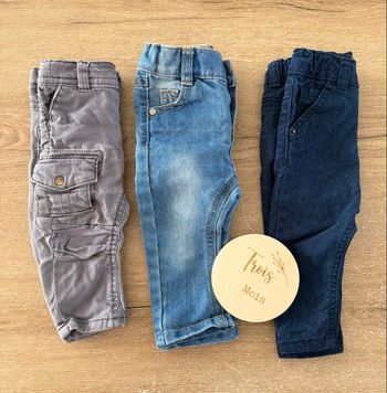 Lot jeans 3 mois