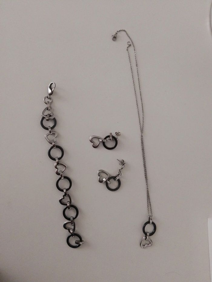 Parure en acier inoxydable