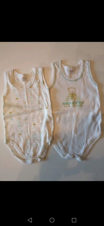 Bodie sans manches 6 mois