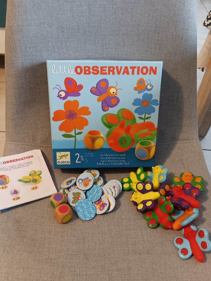 Jeux éducatifs Little observation de Djeco