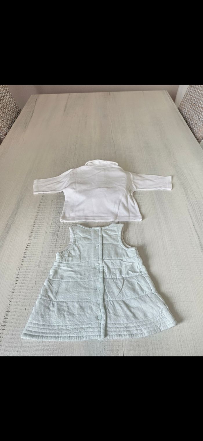 Robe et haut bébé 3 mois - photo numéro 7