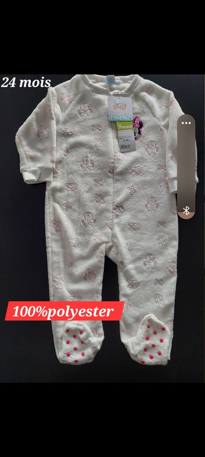 Grenouillère Minnie fille 24 mois