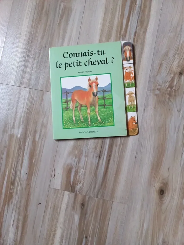 Lot de 2 livres sur connait-tu le petit chien? Et sur connaît-tu le petit cheval? - photo numéro 2