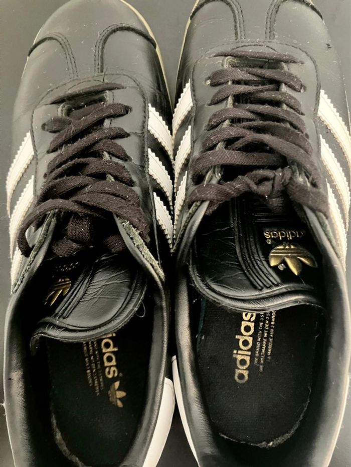Adidas Originals Gazelle Indoor Black / White - photo numéro 8