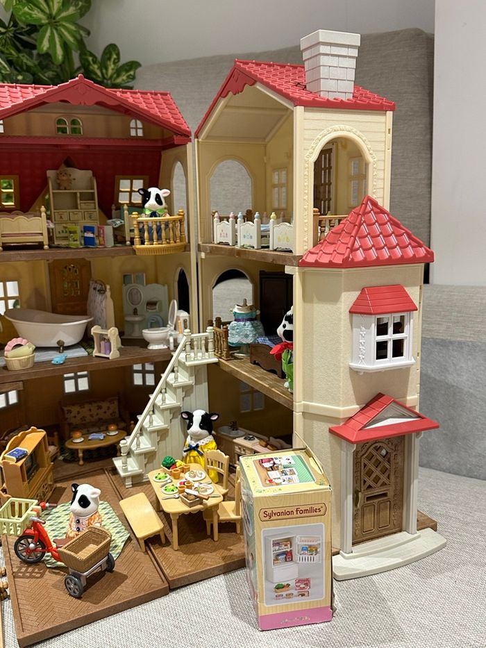 Grand maison éclairée complète et famille vache - photo numéro 9