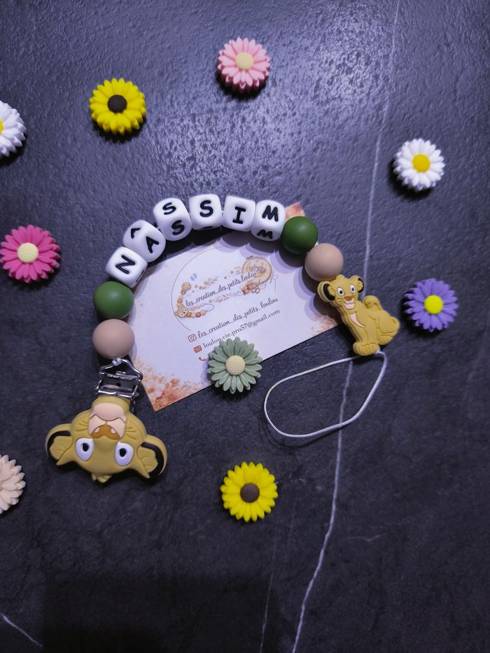 Attache tétine personnalisée - photo numéro 5