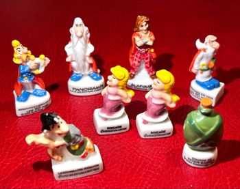 Lot de 8 fèves Asterix Editions Albert René