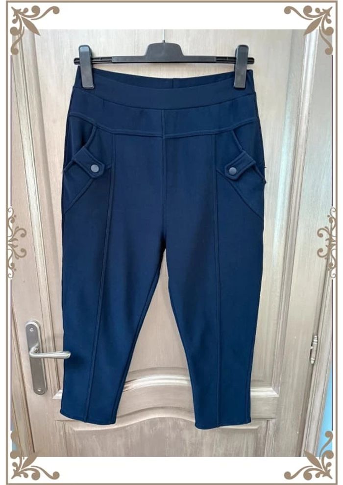 Pantalon doublé bleu marine 4XL / 5XL - photo numéro 3