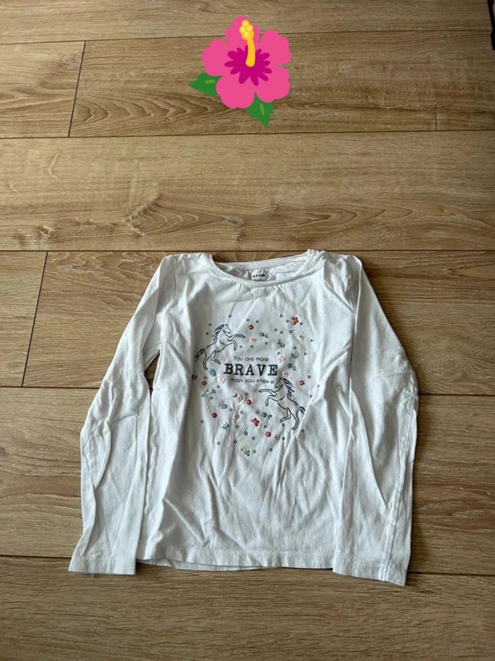 T-shirt ML 8ans Kiabi