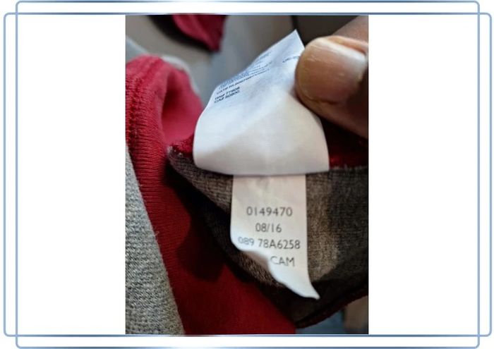 Pull / crewneck tommy hilfiger homme - taille M - gris et rouge - col rond (278) - photo numéro 11