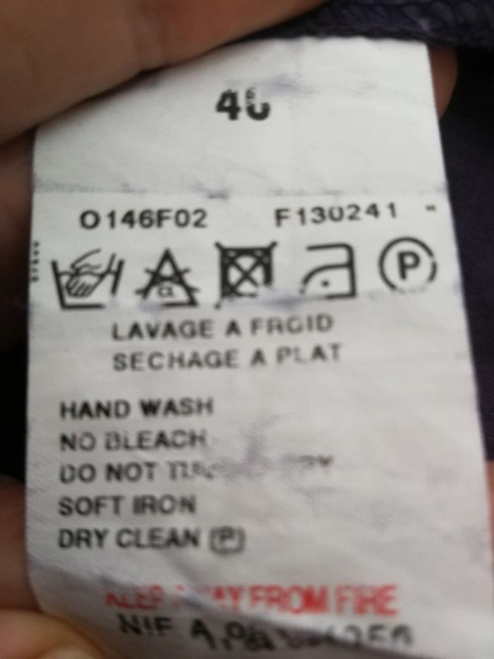 Robe chic One Step volants soie vintage L 40 - photo numéro 9