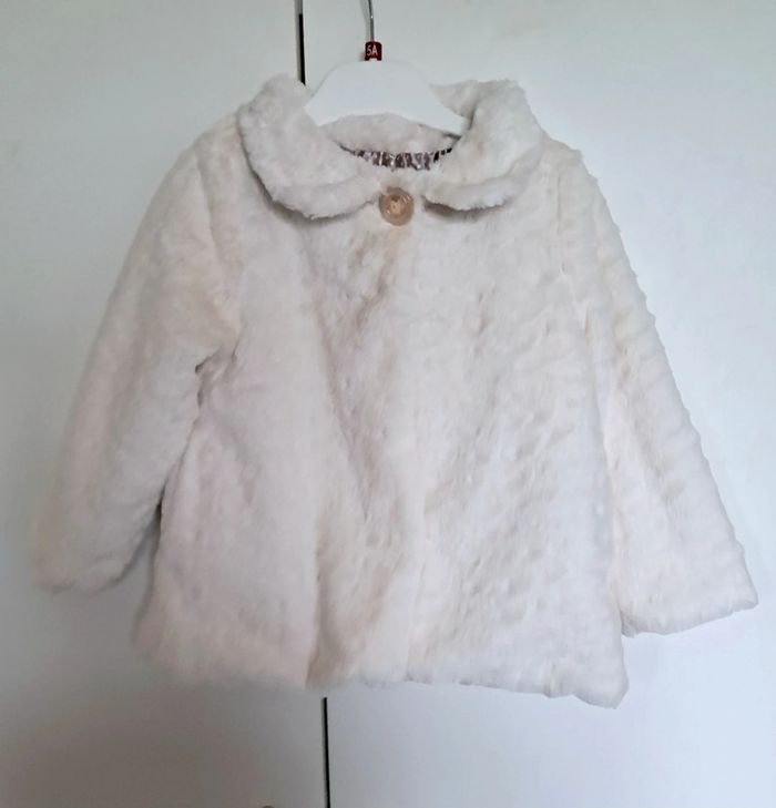 Manteau fourrure 2-3ans - photo numéro 2