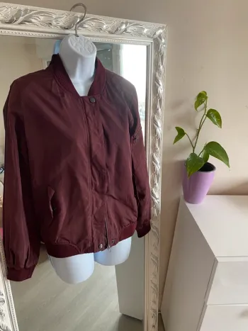 Veste bordeaux camaïeu