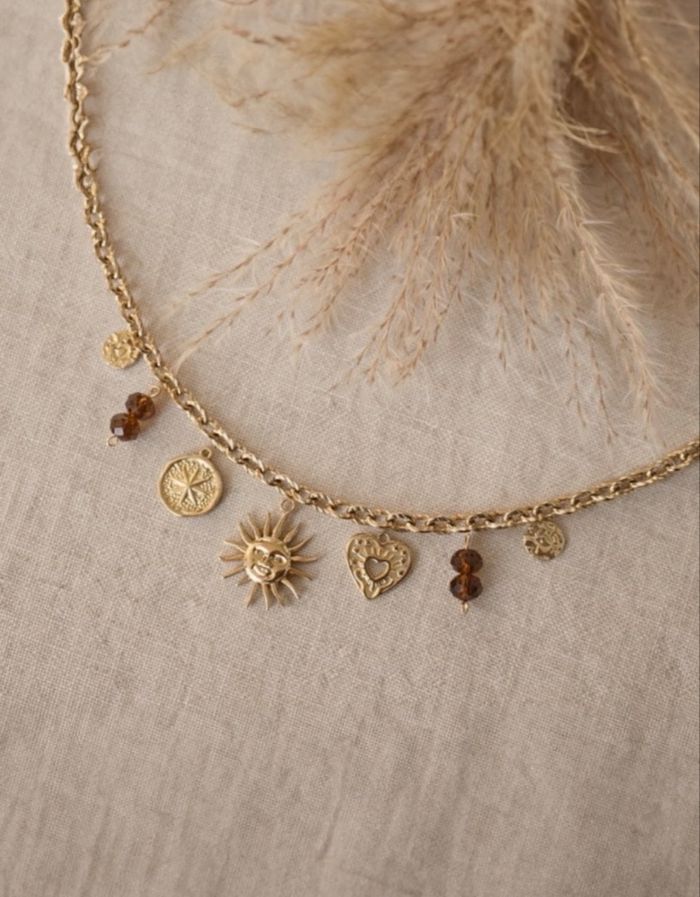 Collier 100% inoxydable à breloques - photo numéro 5