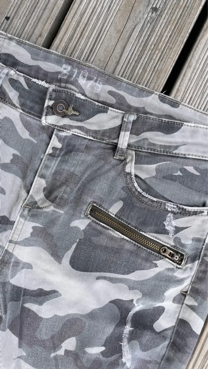 Jean militaire _ Zara - photo numéro 3