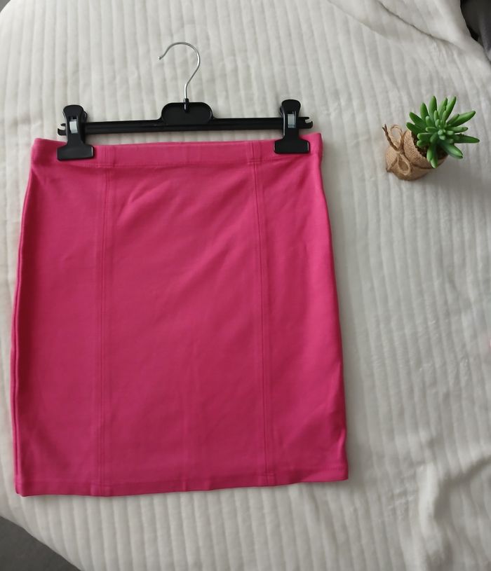 Mini jupe fushia 36 Pimkie
