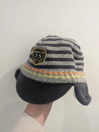 Bonnet casquette hiver 53 cm