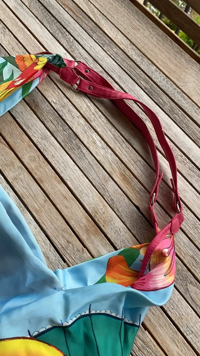 Sac Escada « Born in paradise » en soie - photo numéro 4