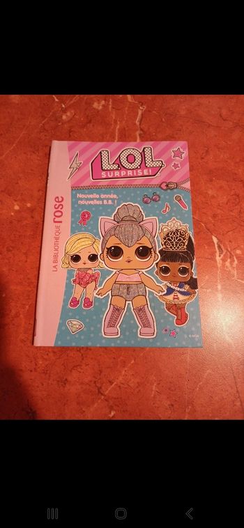 Livre lol surprise n 1