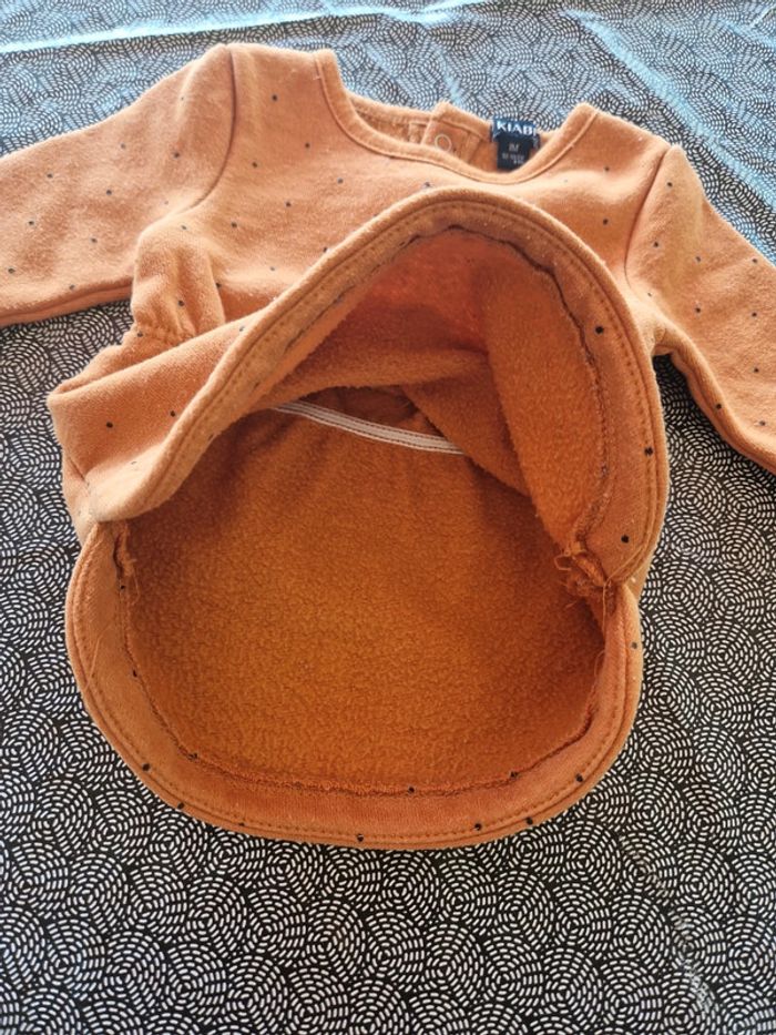 Robe hiver 1m kiabi camel - photo numéro 4