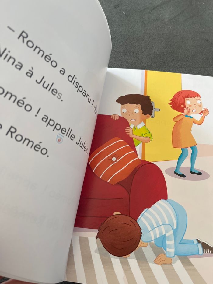 Livre cp le chat de teo et Nina a disparu - photo numéro 2
