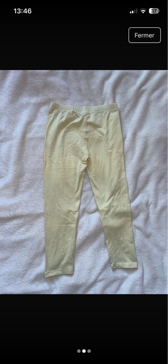 Legging enfant jaune - photo numéro 2