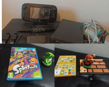 Console Nintendo Wii U édition limitée Super Mario Maker avec 3 jeux et figurines