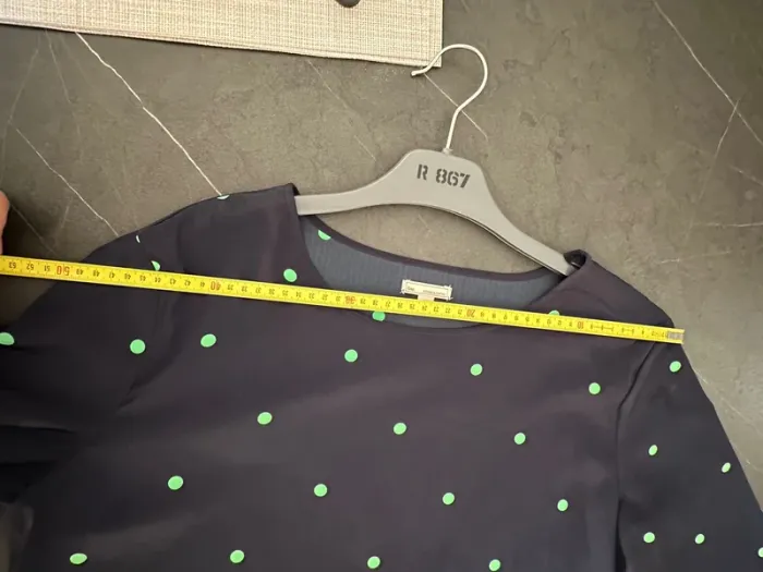 Blouse GAP bleu marine poids vert M - photo numéro 7