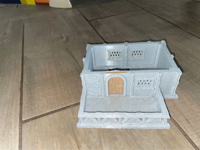 Petite maison château en 3D boîte à bijoux de rangement tirelire - photo numéro 14
