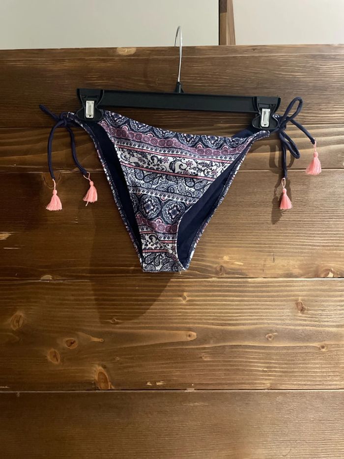 Bas de maillot de bain à motif