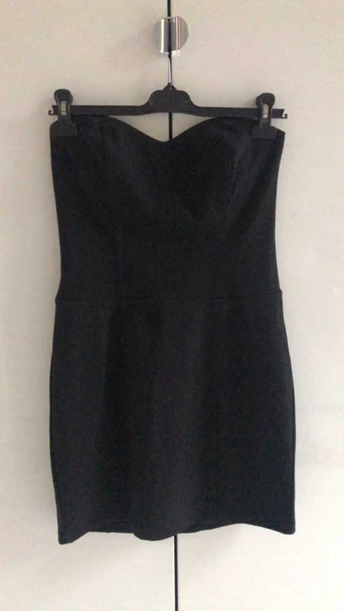 Robe bustier noire neuve