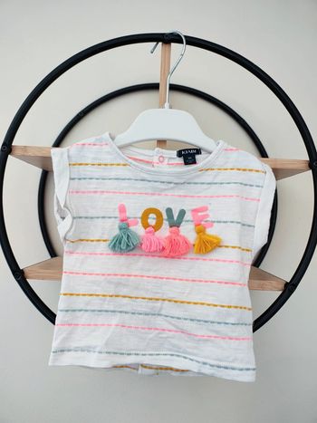 3 mois teeshirt été kiabi