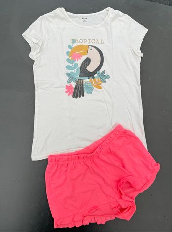 Pyjama manches courtes et short