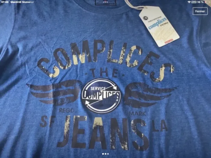 Neuf tee shirt complices