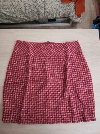 Jupe courte rose Naf Naf T40