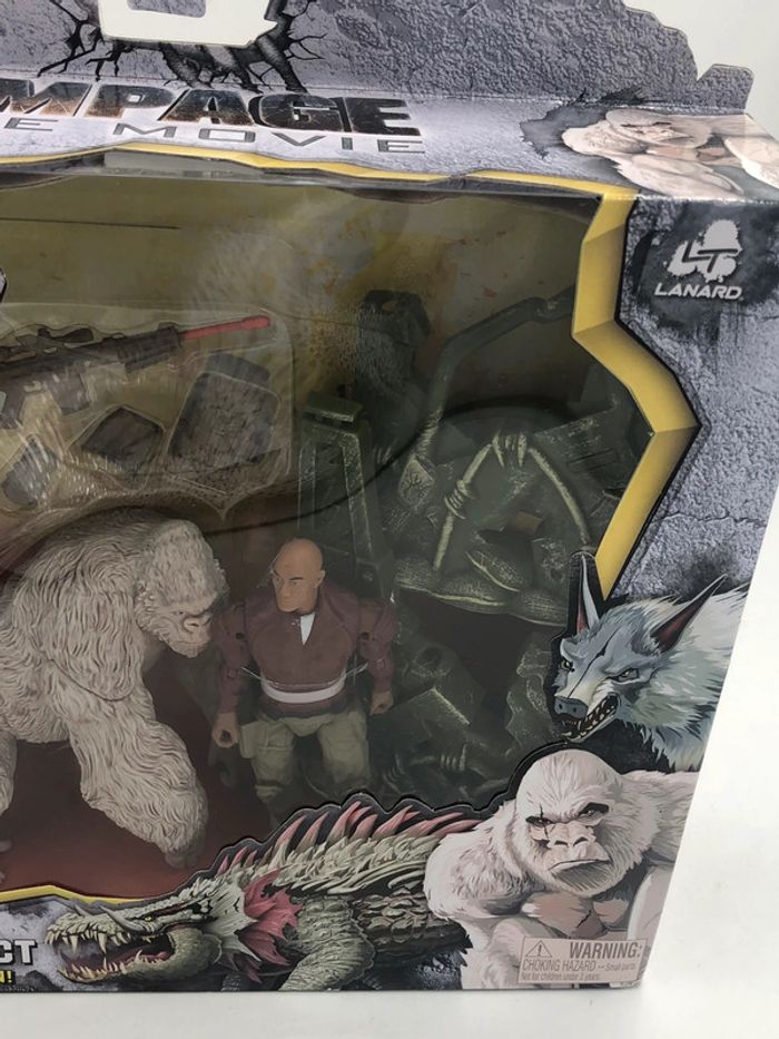 Coffret Rampage the Movie Canister contact Lanard 2018 neuf - photo numéro 7